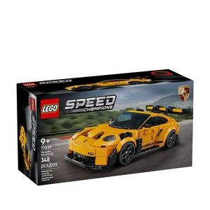 LEGO Speed Champions Yellow Porsche 911 GT3 RS Building Set (Opened but has box)